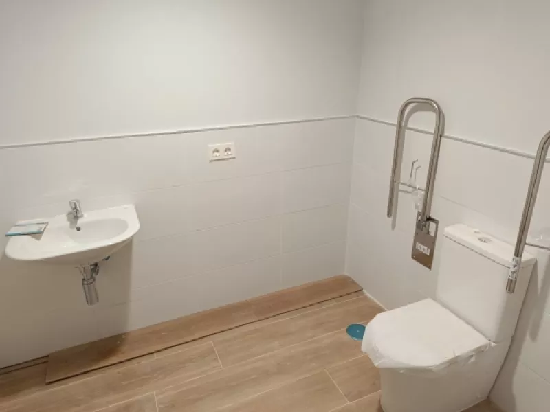Baño reformado en una vivienda de Valladolid