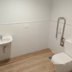 Baño reformado en una vivienda de Valladolid
