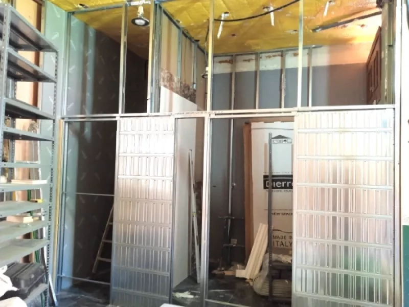 Solución de aislamiento aplicada durante una reforma