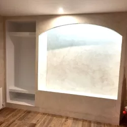 Trabajo relacionado con aislamiento en una reforma integral